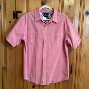 Weatherproof Vintage Short Sleeve Button Down Shirt